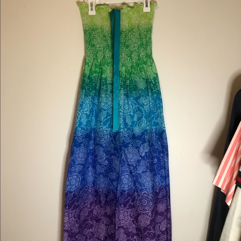 colorful handmade dress